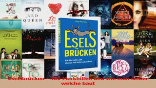 Download  Eselsbrücken  400 Merkhilfen und wie man selber welche baut Ebook Online