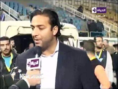 لقاء ميدو بعد الفوز علي غزل المحلة 3-1 وتعليقه علي مافعله حسني عبد ربه