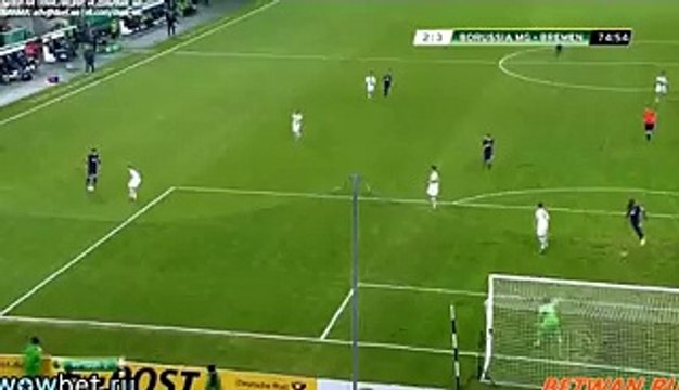 Claudio Pizarro Goal - B. Monchengladbach 2 - 3 Werder Bremen - 15_12_2015