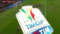 Leonardo Pavoletti Goal Genoa 1-1 US Alessandria Coppa Italia 15.12.2015 HD