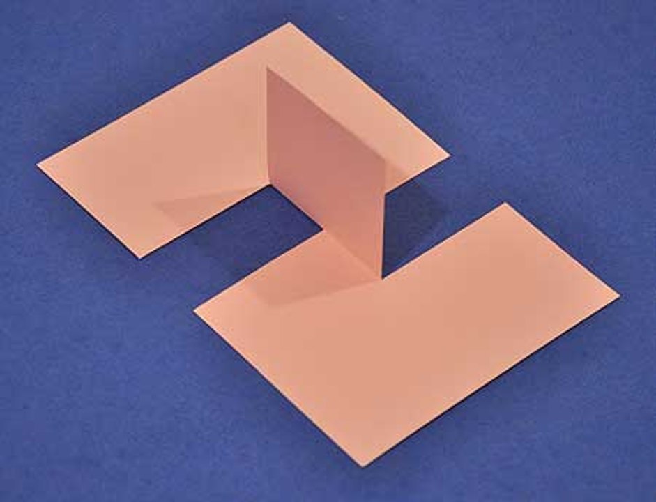 Impossible paper trick - Amazing Mind Blowing