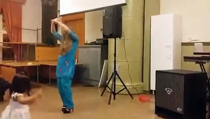 Afghani Dance By Swedish Girl