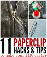 11 PAPERCLIP HACKS TO MAKE YOUR LIFE EASIER