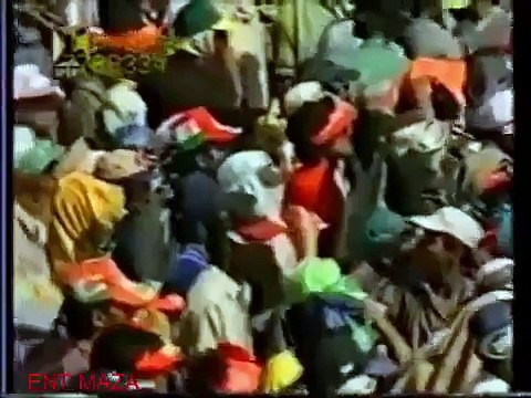 Shoaib Akhter Hands Tendulkar his First Golden Duck