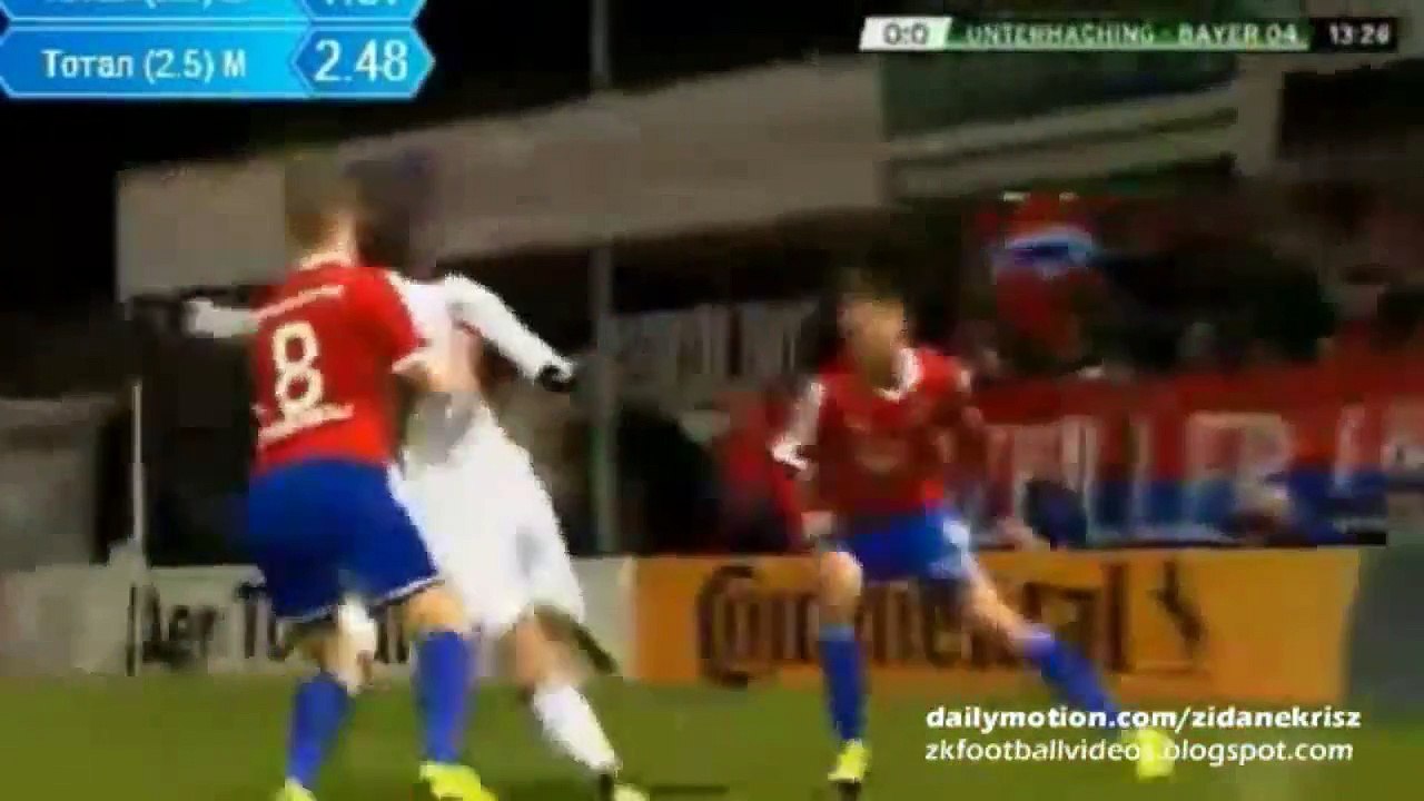 Unterhaching 1-3 Bayer Leverkusen All Goals & Highlights 15.12.2015 HD DFB Pokal