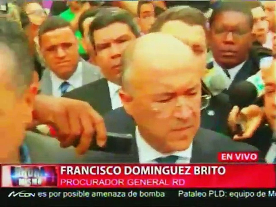 Las primeras declaraciones del procurador de la Republica sobre lo ocurrido en cuanto a Juansito Sport