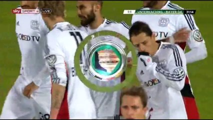 All Goals - Unterhaching 1-3 Bayer 04 Leverkusen 15.12.2015 HD DFB Pokal
