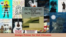 PDF Download  Design Primer for Hot Climates Read Online