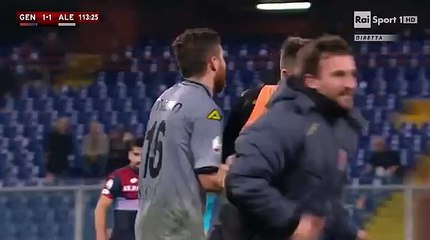 Gol Bocalon - Genoa 1-2 Alessandria  (15-12-2015) Coppa Italia 2015-2016