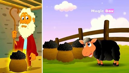 Baa Baa Black Sheep - English Kids Nursery Rhyme (Sheep And Little Boy) - Video Song For Children