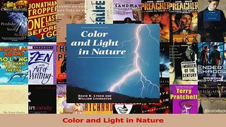 PDF Download  Color and Light in Nature Download Full Ebook