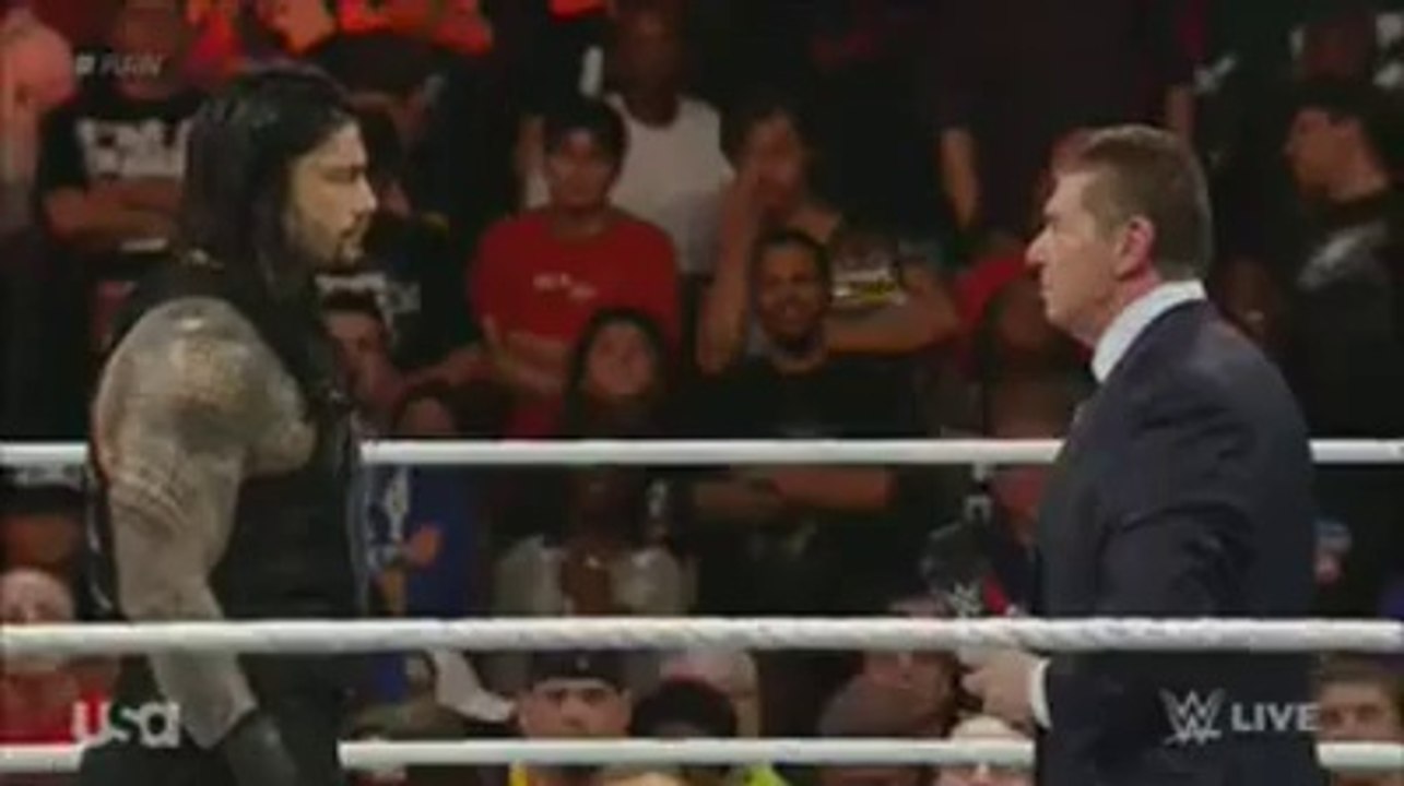 Roman Confronts Stephanie & Vince McMahon + Full Match With Sheamus For The WWE Championship ~ WWE