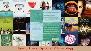 Read  Synoptic and Dynamic Climatology Ebook Free