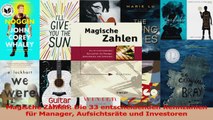 Lesen  Magische Zahlen Die 33 entscheidenden Kennzahlen für Manager Aufsichtsräte und Investoren PDF Frei