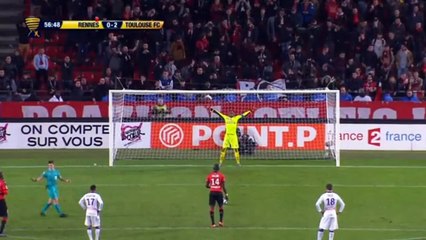 Goal Diagne Fallou ~Stade Rennes 2-1 Toulouse~