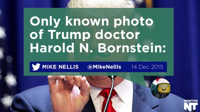 Intense Trump Doctor's Note Prompts Intense Mocking