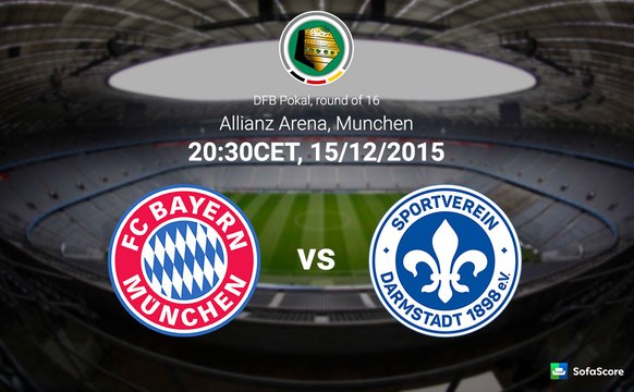 Bayern München 1-0 Darmstadt | All Goals & Highlights 15.12.2015 HD DFB Pokal