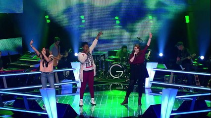 Walk Kwabs (Samira, Benita, Christin) | The Voice Kids 2015 | Battle Shows | SAT.1
