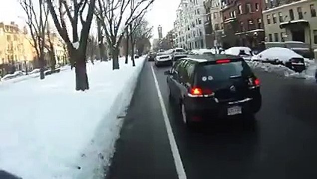 New 2016 Old Man Driving Car Doesnt Believe In Bike Lanes - Funny Videos - YouTube