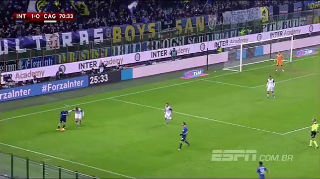 Brozovic Amazing Goal ~ Inter Vs Cagliari