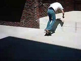 garrett smashing his head skateboarding
