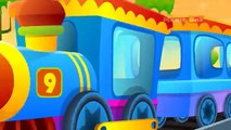 Engine Number Nine - English Nursery Rhymes - Cartoon_Animated Rhymes For Kids