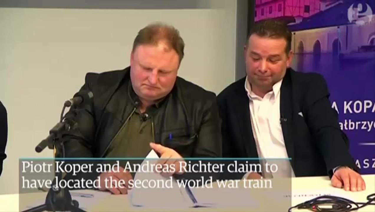 Scientists find no evidence of Nazi gold train in Poland