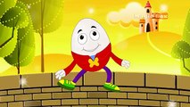 Humpty Dumpty Sat On A Wall - English Nursery Rhymes - Cartoon_Animated Rhymes For Kids