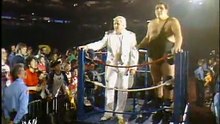 Andre The Giant VS Hulk Hogan (Wrestlemania 3) (29 March 1987) (WWF Title Match)