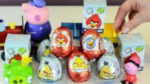 Angry Birds Toys Huevos-Sorpresa Bad Piggies Chocolate Surprise Eggs Unboxing by Fun Toys