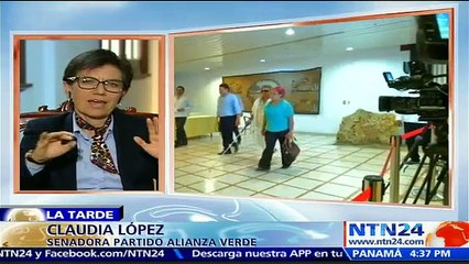 Senadora Claudia López cuestiona reconocimiento de derechos políticos a guerrilleros de las FARC acusados por lesa humanidad