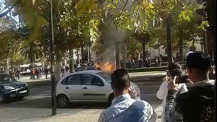 انفجار سيارة في مدينة فاس والوقاية المدنية آخر من وصل..!!؟‬ - YouTube