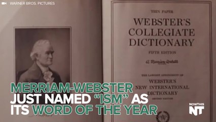 Merriam-Webster's Word Of The Year Is...
