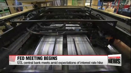 Download Video: U.S. Federal Reserve begins two-day meeting ahead of expected rate hike