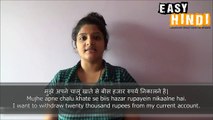 11 Hindi phrases to use at a bank – Easy Hindi Basic Phrases (6)