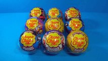 14 Chupa Chups surprise eggs MONSTERS HIGH How to train Your DRAGON SuperMan Maya The Bee