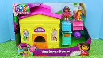 Dora The Explorer Doll House & PLAY DOH Surprise Eggs With Disney Inside Out, Cars & Minni