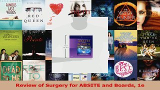 PDF Download  Review of Surgery for ABSITE and Boards 1e PDF Full Ebook