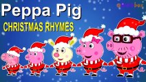 Finger Family Rhymes Peppa Pig Cartoon _ Christmas Songs Children Nursery Rhymes
