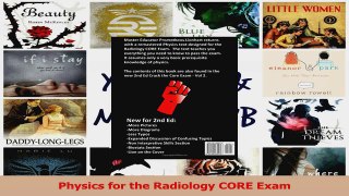 Physics for the Radiology CORE Exam Download