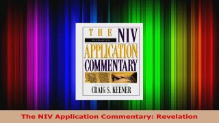 Read  The NIV Application Commentary Revelation EBooks Online