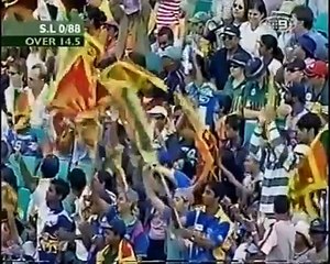 Sanath Jayasuriya Hitting Against Australia