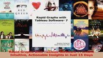 Rapid Graphs with Tableau Software 7 Create Intuitive Actionable Insights in Just 15 Days PDF