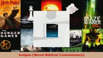 Download  Judges Word Biblical Commentary PDF Free