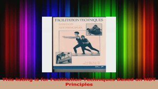 PDF Download  Facilitation Techniques Based on Ndt Principles PDF Online