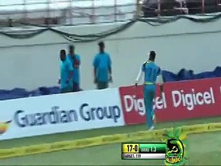 Chris Gayle Scores Incredible 90 from 36 balls v St Lucia Zouks