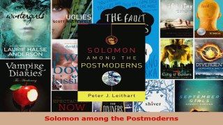 Read  Solomon among the Postmoderns EBooks Online