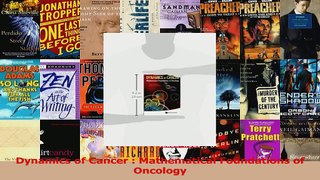 Read  Dynamics of Cancer  Mathematical Foundations of Oncology Ebook Free