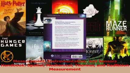 Read  Measurement Instrumentation and Sensors Handbook Spatial Mechanical Thermal and Radiation Ebook Free