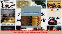 PDF Download  Bauen Mit Leichtlehm Handbuch Für Das Bauen Mit Holz Und Lehm German Edition Read Full Ebook
